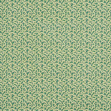Schumacher Leonie Vermicelli Leaf Fabric - Eade's Wallpaper