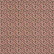 Schumacher Leonie Vermicelli Sepia Fabric - Eade's Wallpaper