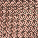 Schumacher Leonie Vermicelli Sepia Fabric - Eade's Wallpaper