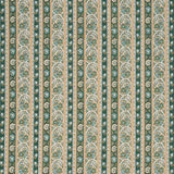 Schumacher Ines Paisley Mineral & Teal Fabric