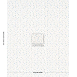 Schumacher Lolly Floral Blues Fabric - Eade's Wallpaper