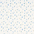 Schumacher Lolly Floral Blues Fabric - Eade's Wallpaper