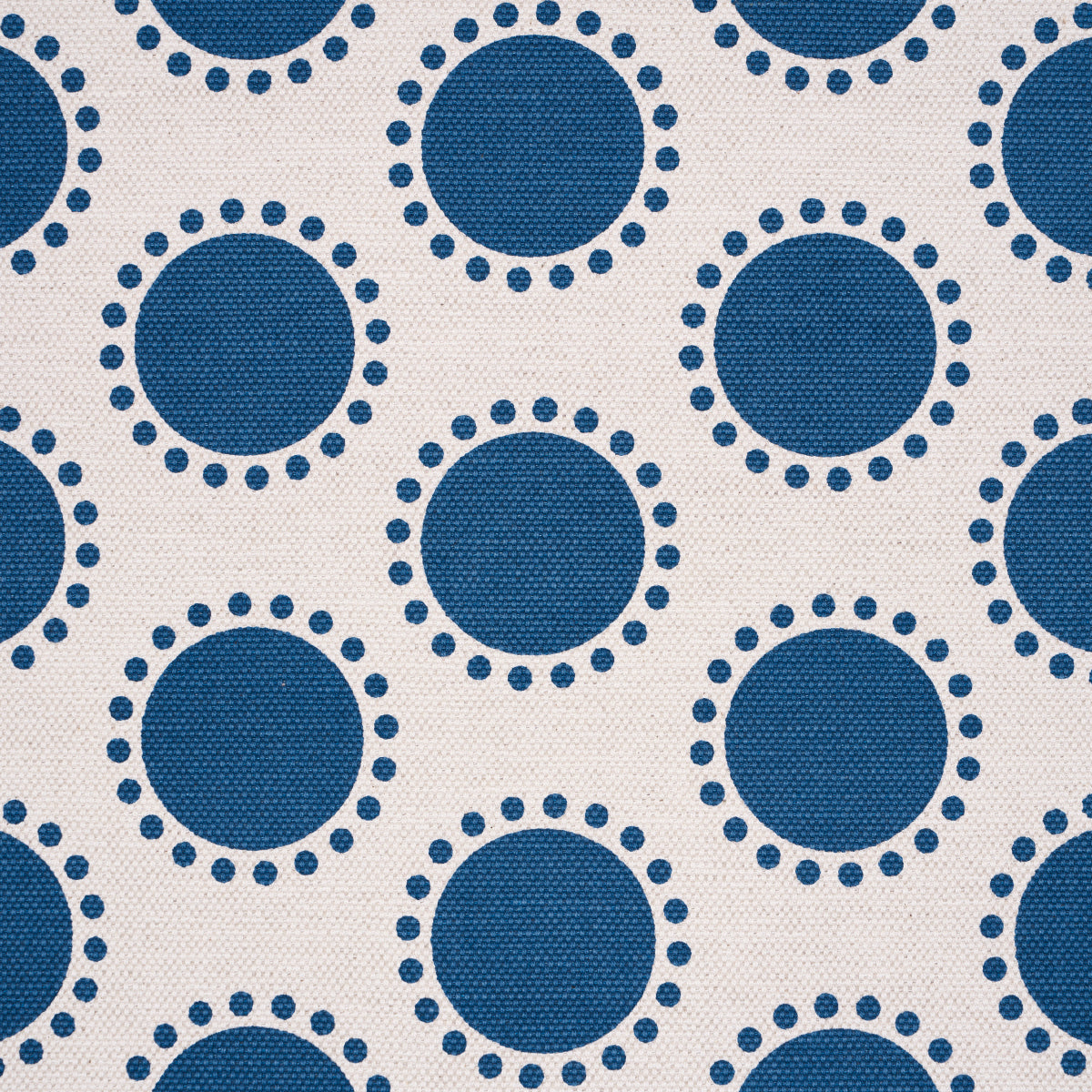 Schumacher Oompa Navy Fabric - Eade's Wallpaper