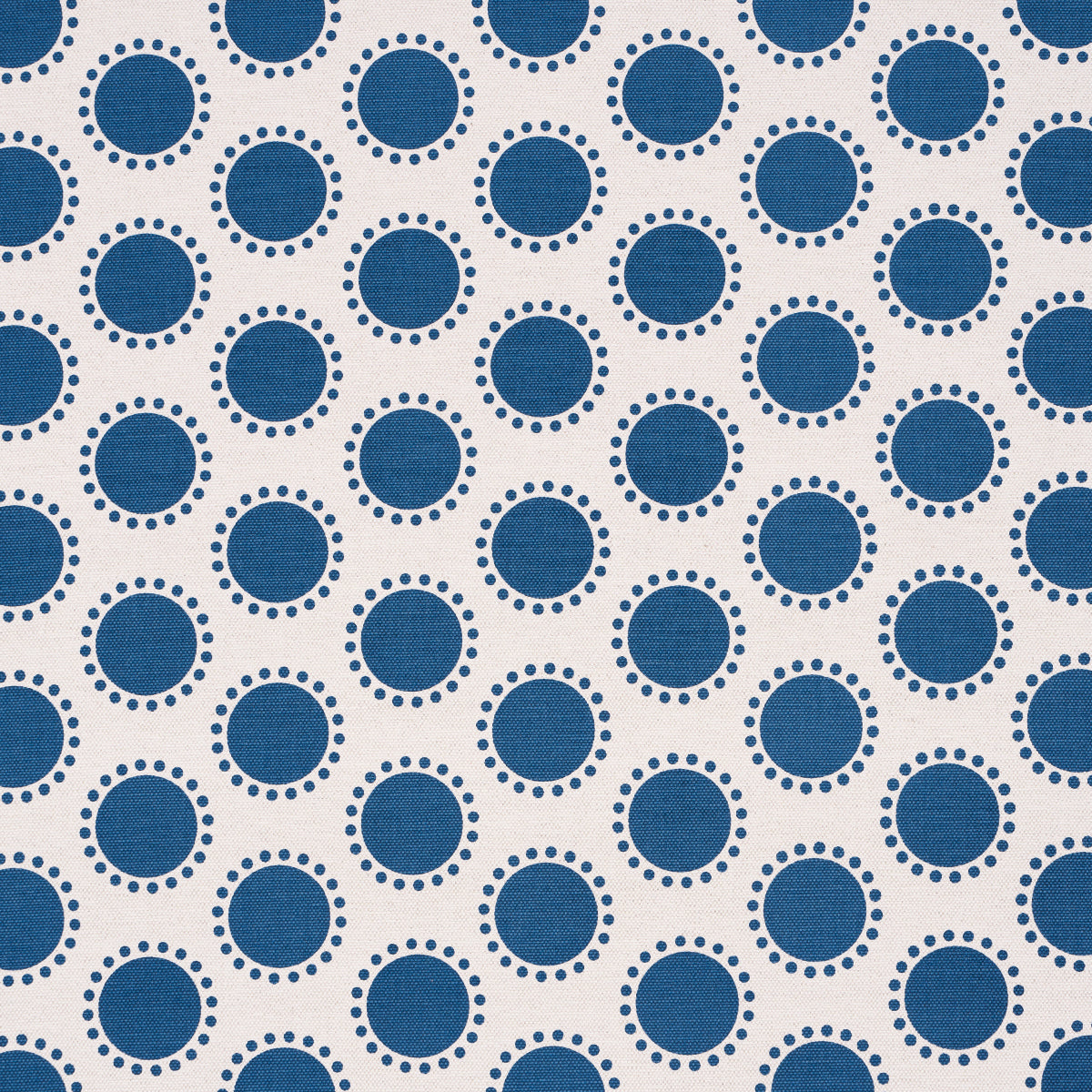 Schumacher Oompa Navy Fabric - Eade's Wallpaper