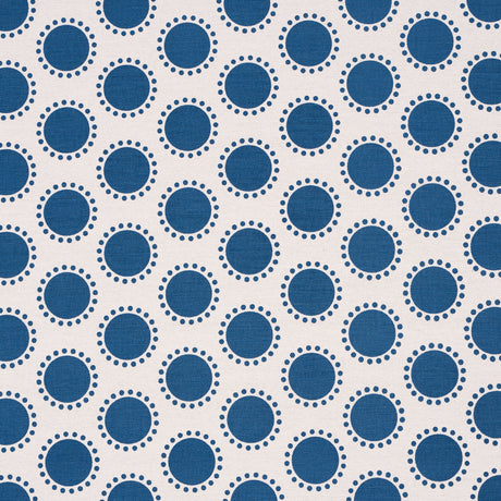 Schumacher Oompa Navy Fabric - Eade's Wallpaper
