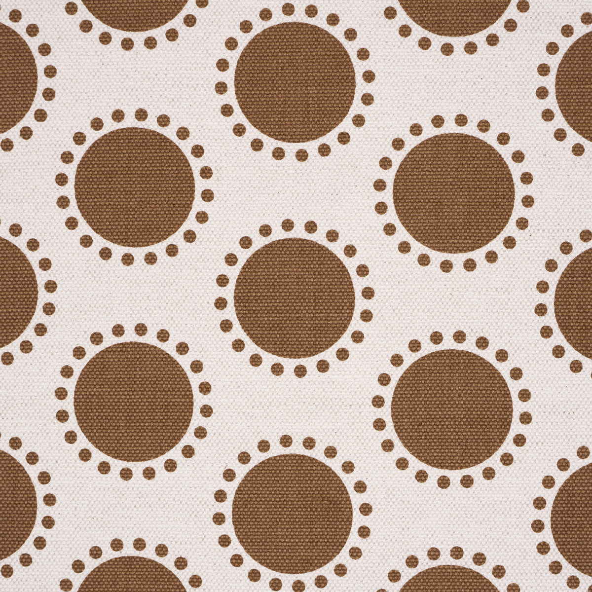 Schumacher Oompa Umber Fabric - Eade's Wallpaper