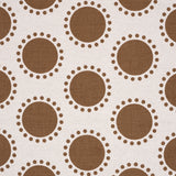 Schumacher Oompa Umber Fabric - Eade's Wallpaper
