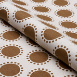 Schumacher Oompa Umber Fabric - Eade's Wallpaper