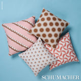 Schumacher Oompa Umber Fabric - Eade's Wallpaper