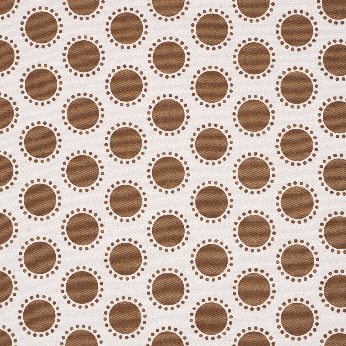 Schumacher Oompa Umber Fabric - Eade's Wallpaper