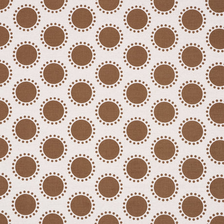 Schumacher Oompa Umber Fabric - Eade's Wallpaper