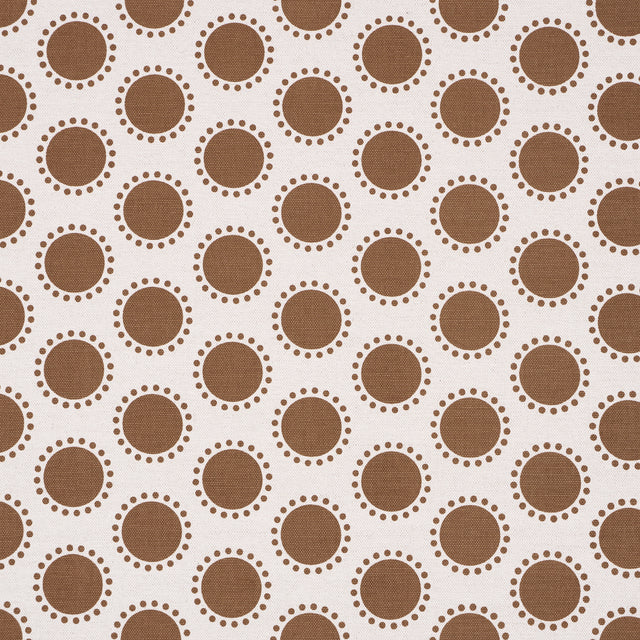 Schumacher Oompa Umber Fabric - Eade's Wallpaper