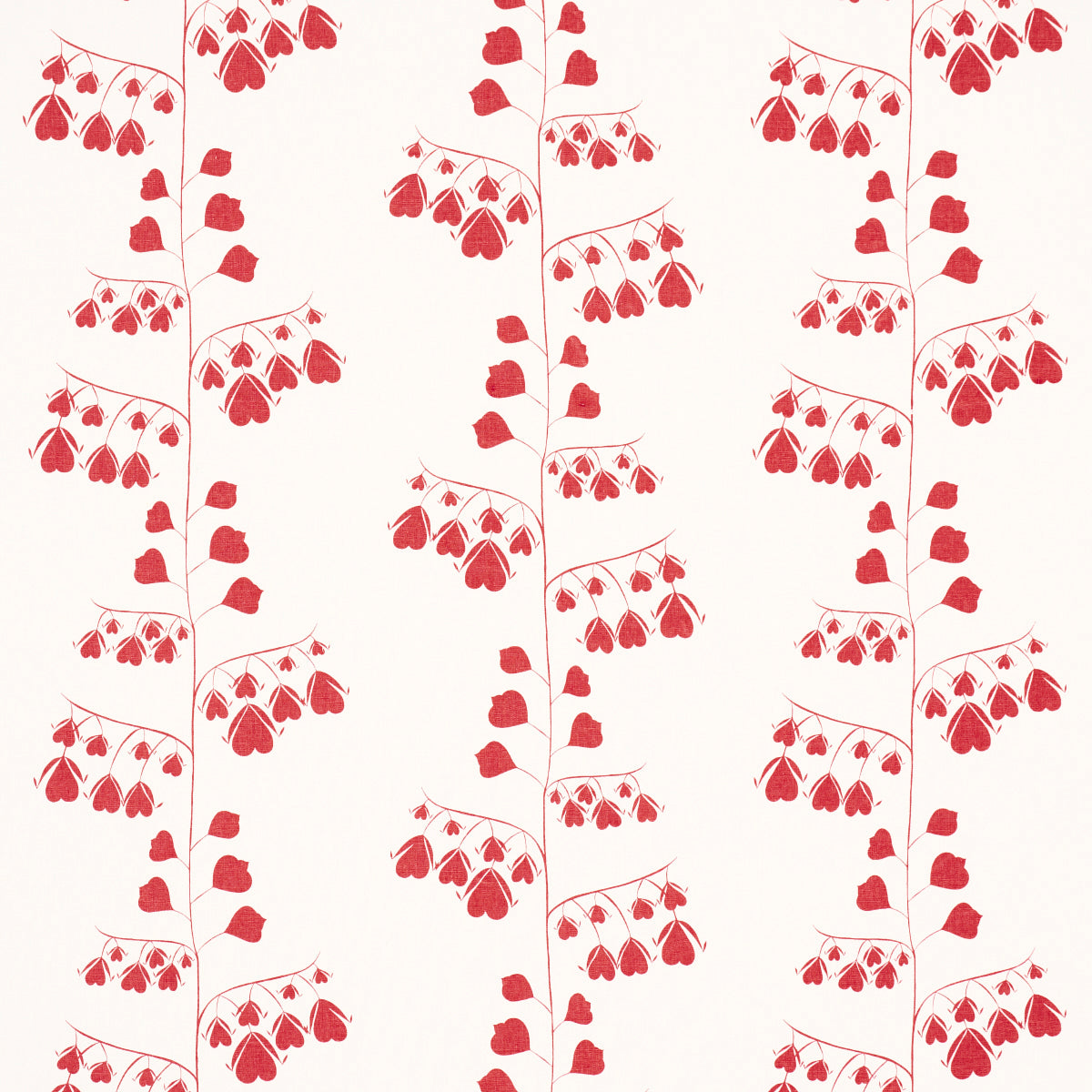 Schumacher 181960 Bleeding Hearts Red Fabric - Eade's – Eades