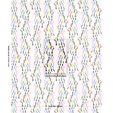 Schumacher Confetti Multi Fabric