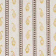 Schumacher 182022 EDDIE WOVEN HAND BLOCK PRINT in YELLOW Fab