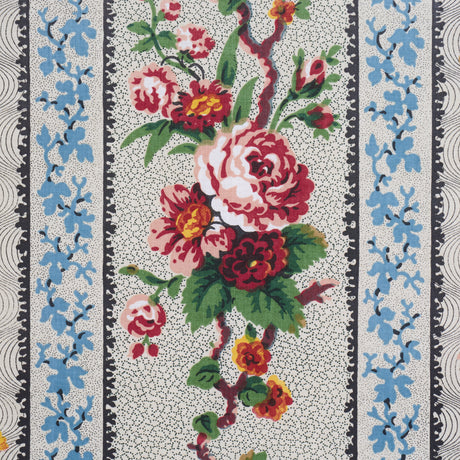 Schumacher 182040 ELIZABETH CHINTZ in ROSE Fabric - RITA KON