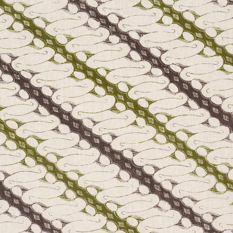 Schumacher 182050 RONNIE in GREEN Fabric - RITA KONIG