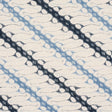 Schumacher 182051 RONNIE in BLUE Fabric - RITA KONIG