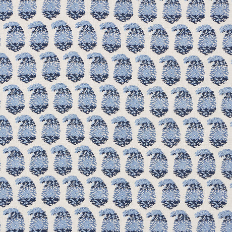 Schumacher 182060 TERRY in BLUE & NAVY Fabric - RITA KONIG