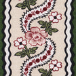 Schumacher 182072 SERENA GARLAND in ROSE Fabric - RITA KONIG