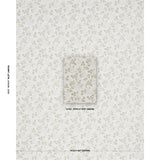 Schumacher Lavinia Green Fabric - Eade's Wallpaper