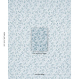 Schumacher Lavinia Blue Fabric - Eade's Wallpaper