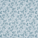 Schumacher Lavinia Blue Fabric - Eade's Wallpaper