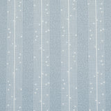 Schumacher Stella Stripe Blue Fabric - Eade's Wallpaper