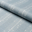 Schumacher Stella Stripe Blue Fabric - Eade's Wallpaper