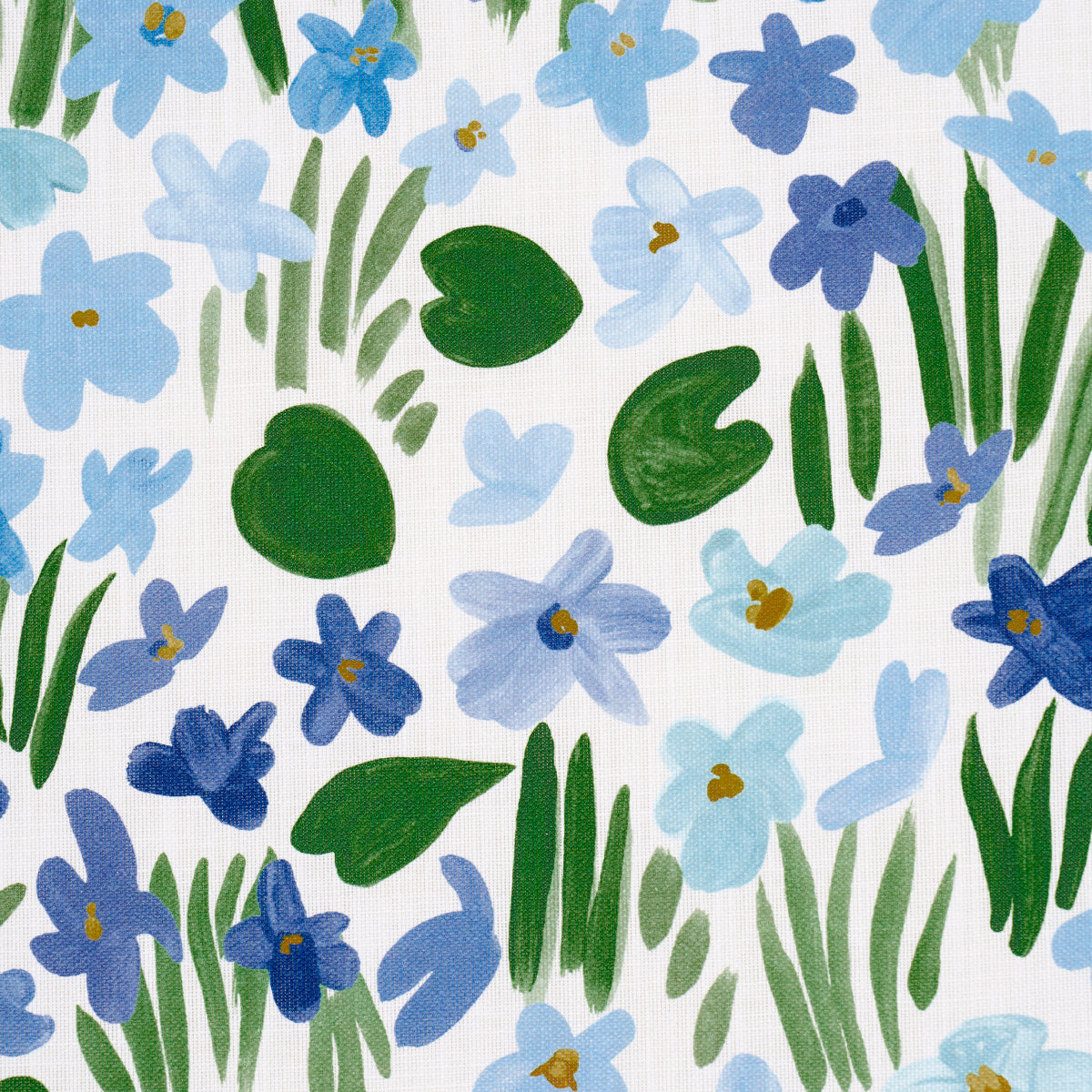 Schumacher 182200 SWEET VIOLETTE INDOOR/OUTDOOR in BLUE Fabr