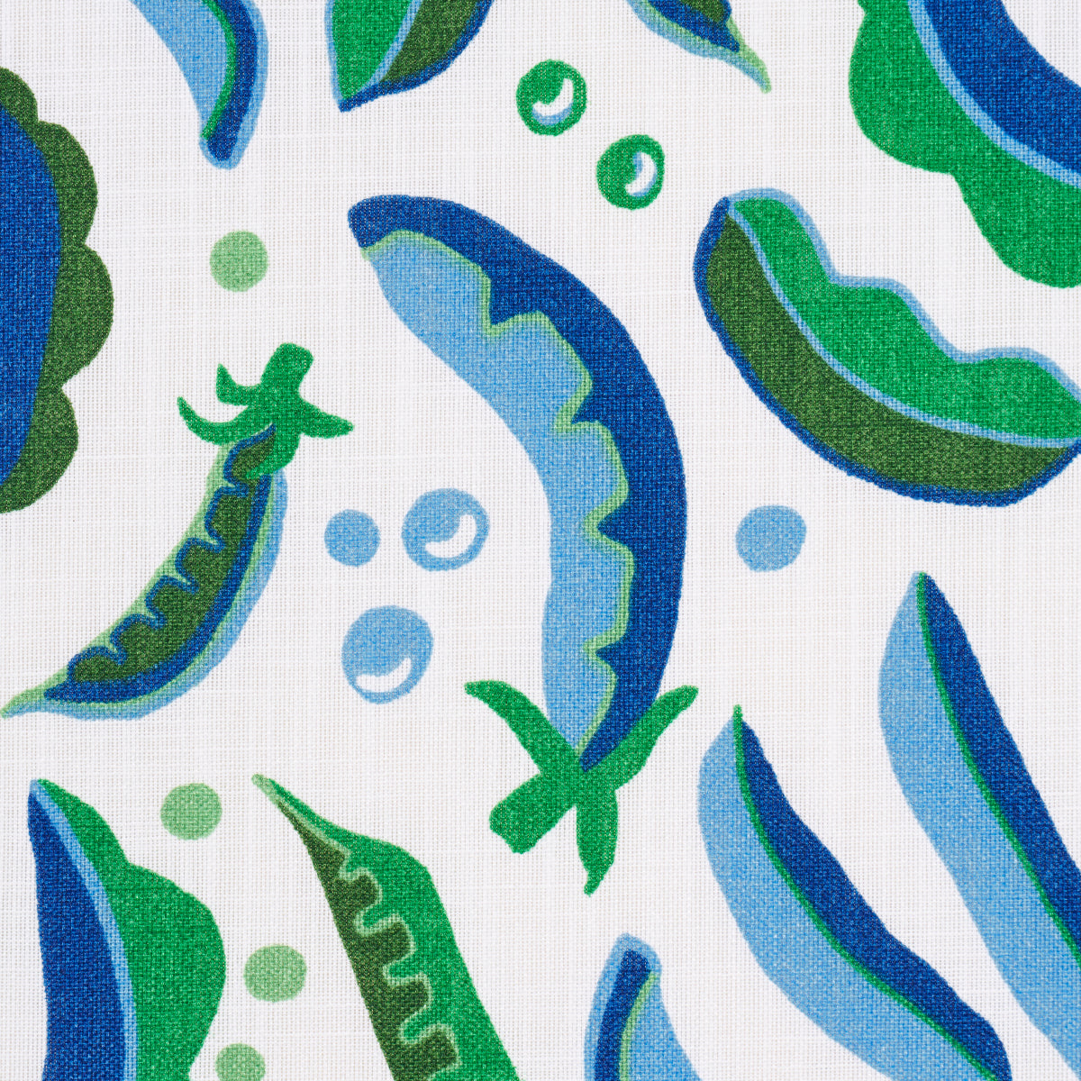 Schumacher 182211 SUGAR ANN INDOOR/OUTDOOR in FRENCH BLUE Fa