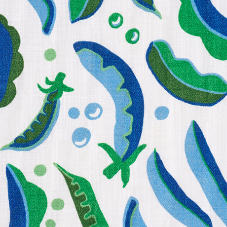 Schumacher 182211 SUGAR ANN INDOOR/OUTDOOR in FRENCH BLUE Fa