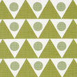 Schumacher 182221 PENNANT in GREEN Fabric - STUDIO BON