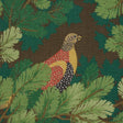 Schumacher 182251 COVEY HEDGE in CHESTNUT Fabric - A COUNTRY
