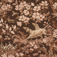 Schumacher 182260 HOUND MEADOW in SEPIA Fabric - A COUNTRY L