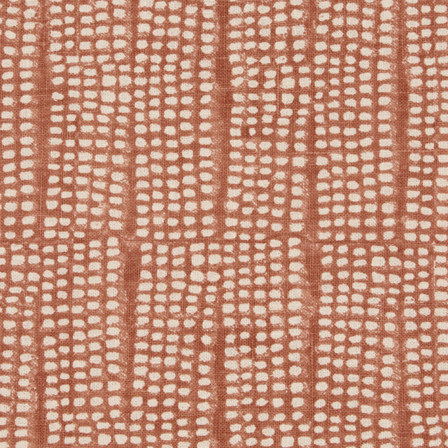 Schumacher 182291 NOLAND BLOCK PRINT in SPICE Fabric - MESA