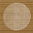 Schumacher 182300 UNA HAND BLOCK PRINT in OCHRE Fabric - MES