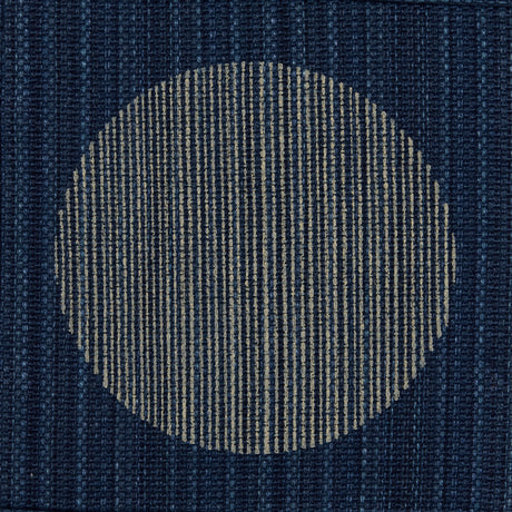 Schumacher 182302 UNA HAND BLOCK PRINT in INDIGO Fabric - ME