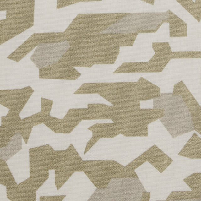 Schumacher 182351 TORREY CAMO INDOOR/OUTDOOR in FOG Fabric -
