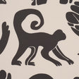 Schumacher 182492 CALL OF THE JUNGLE in BLACK Fabric - CLOUD