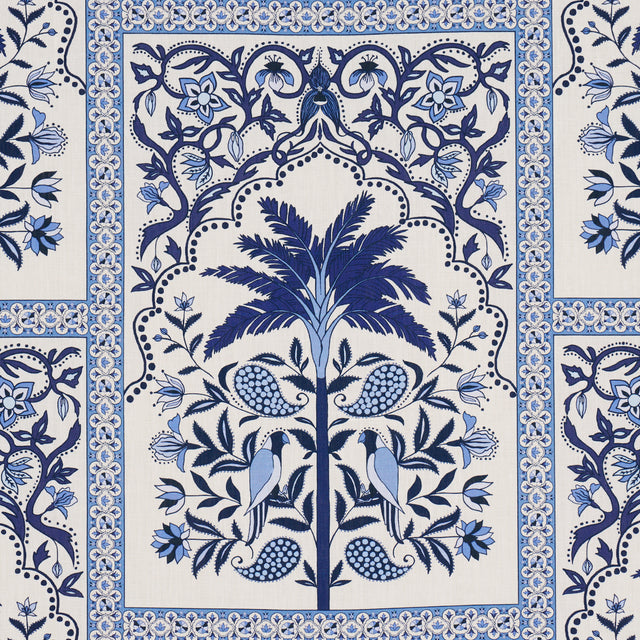 Schumacher 182571 AMAZONAS MYSTIQUE in TROPICAL SHADES OF BL
