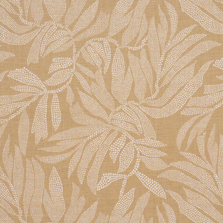 Schumacher 182591 TAYRONA PALM MOSAIC in PLAYA DORADA SAND F