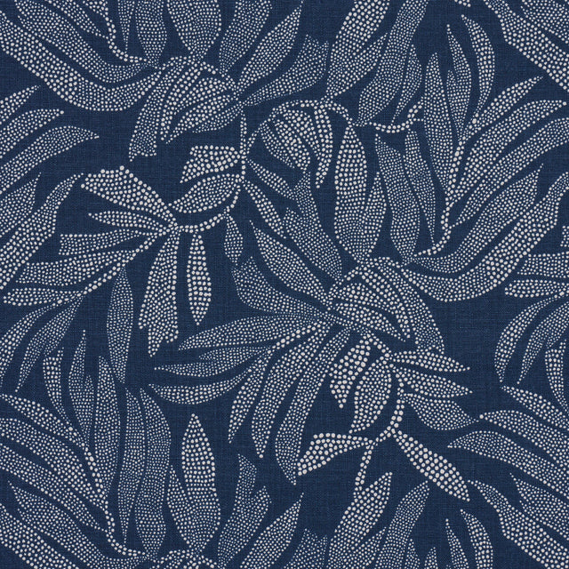 Schumacher 182592 TAYRONA PALM MOSAIC in PACIFIC OCEAN HUES 