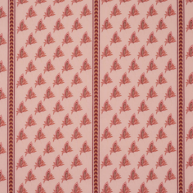 Schumacher 182602 BANGALORE IMAGINATION in ROSE Fabric - LAU