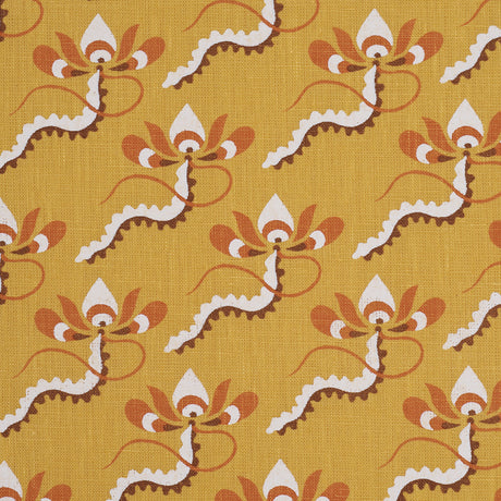 Schumacher 182612 BOMBAY RAINBOW in MIMOSA Fabric - LAURA GO
