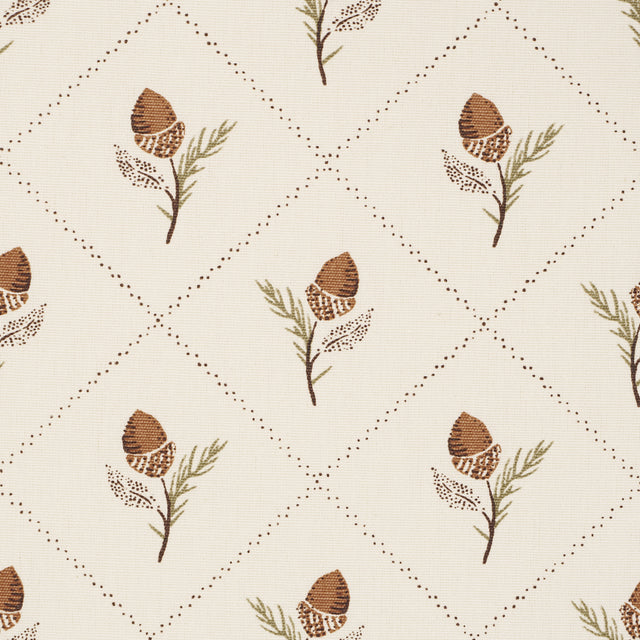Schumacher 182670 HOLDEN HAND PRINT in CREAM Fabric - A COUN