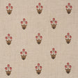 Schumacher 182721 MOIRA HAND PRINT in SPICE Fabric - PRAIRIE