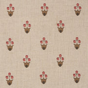 Schumacher 182721 MOIRA HAND PRINT in SPICE Fabric - PRAIRIE