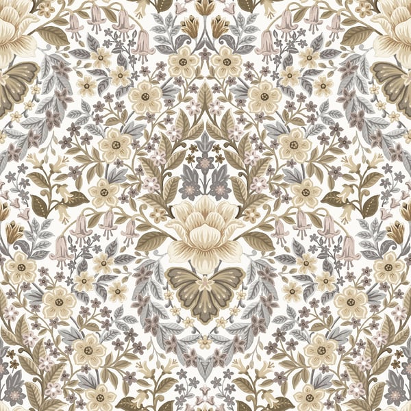 Galerie 18516 Beige Floral Damask