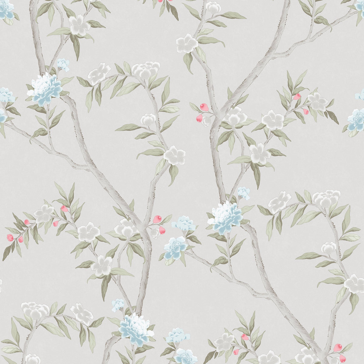 Galerie Spring Blossom Chinoiserie Beige Wallpaper 1900-2